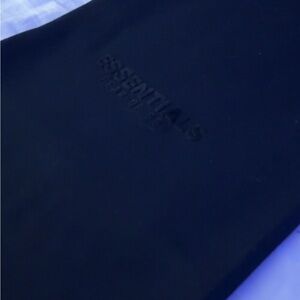 Essentials Black Sweatpants